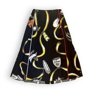 Marni x Frank Navin multi-colored printed skirt